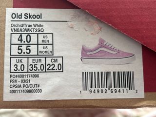Zapatillas Vans Old Skool Rosa