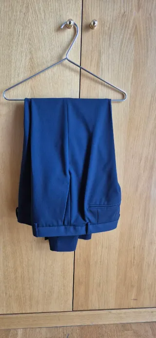Traje de chico Zara azul