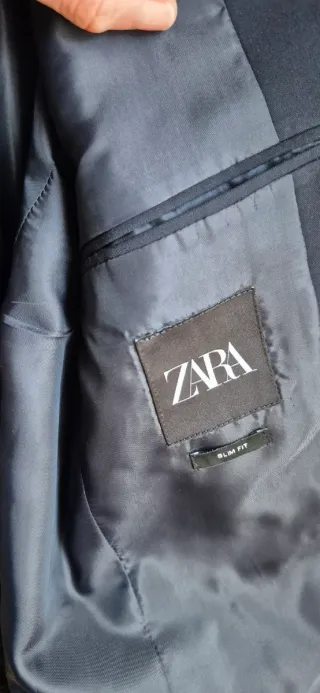 Traje de chico Zara azul