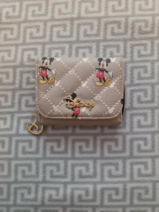 Monedero Disney Beige Mickey Mouse
