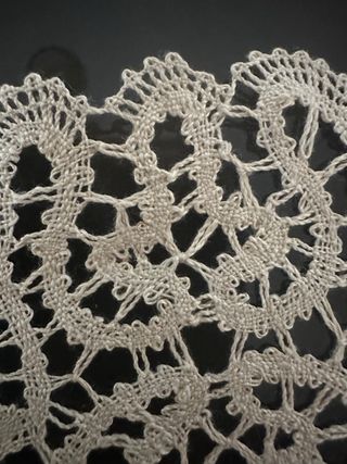 Sottopiattini tombolo fatti a mano