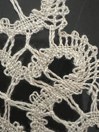 Sottopiattini tombolo fatti a mano