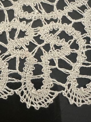 Sottopiattini tombolo fatti a mano