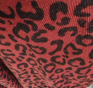 Maglia donna fantasia leopardata