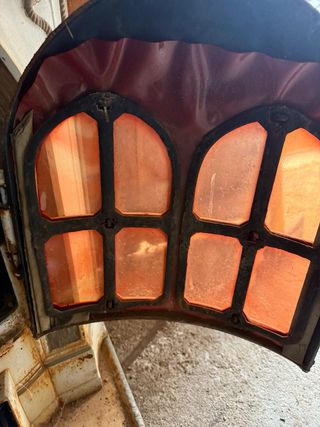 Estufa de Hierro Fundido Antigua