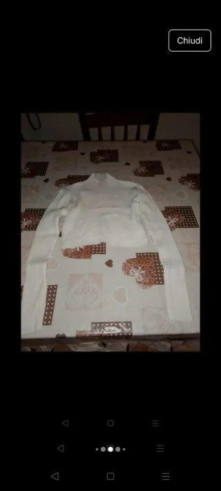 Gonna di jeans a pieghe con cintura