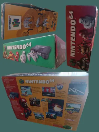 Nintendo 64+Mario. Buen estado. PAL EUR