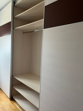 Armario vestidor madera