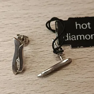 Pendientes Hot Diamonds Plata y Diamantes