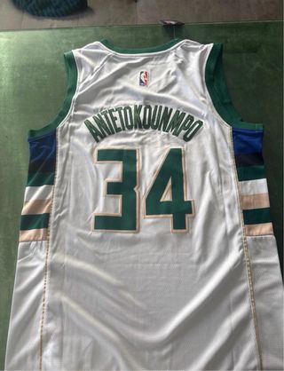 Camiseta Giannis Antetokounmpo Milwaukee Bucks #34