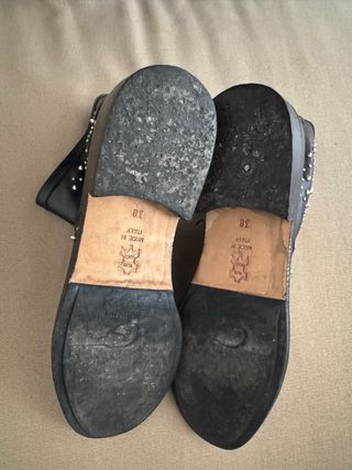 Stivaletti Gallucci con borchie in pelle