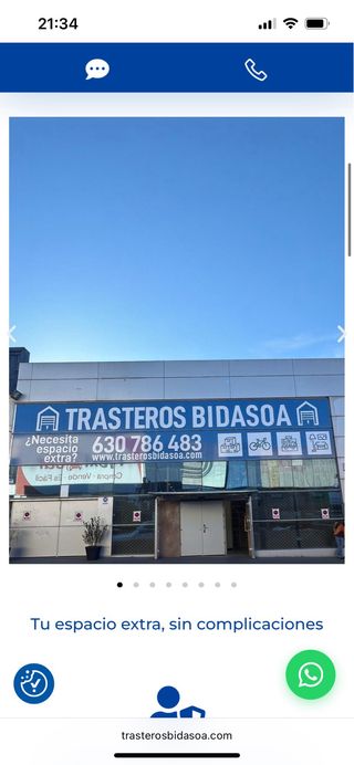 Alquiler de Trasteros - Trasteros Bidasoa
