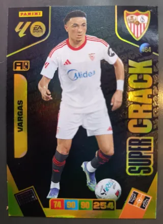Cromo Panini VARGAS SUPER CRACK 464