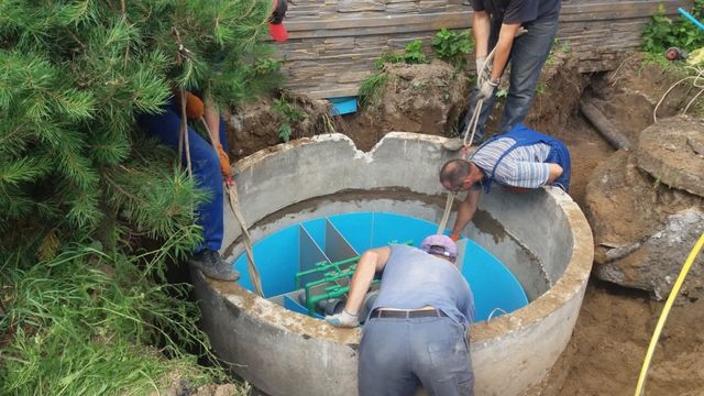 Sistema de alcantarillado autónomo. Depuradora.
