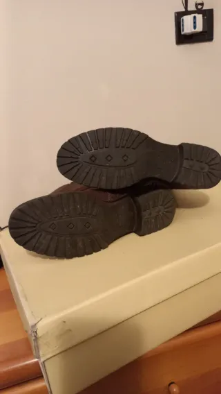 Stivali Marina Seval vera pelle marrone