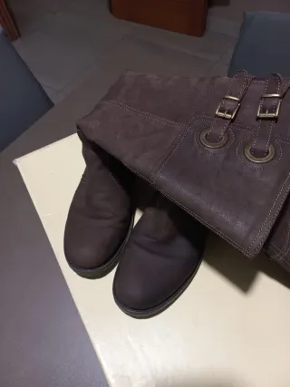 Stivali Marina Seval vera pelle marrone