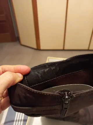 Stivali Marina Seval vera pelle marrone