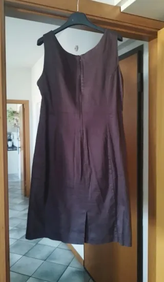 Tubino elegante marrone tg 46