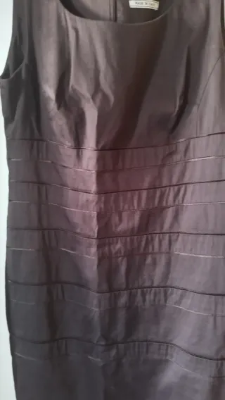 Tubino elegante marrone tg 46