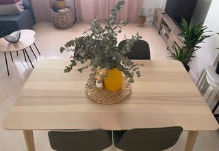 Mesa comedor madera clara Lisabo Ikea