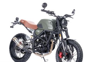 Moto Mitt Scrambler 125cc ITV recién pasada