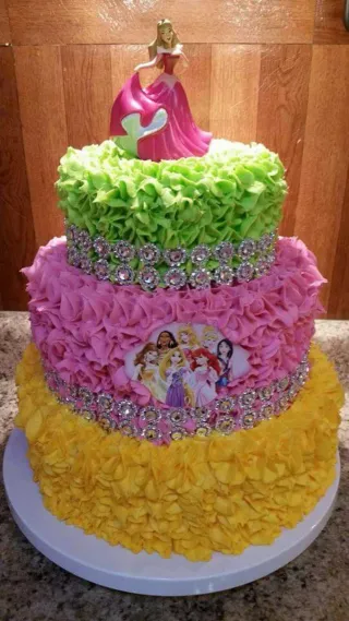 Decoración Tarta Unicornio Cumpleaños