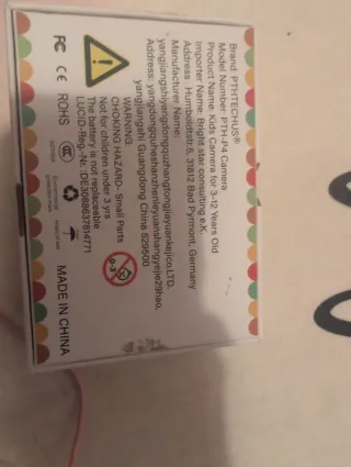 Cámara Digital Infantil PITHTECHUS Multicolor