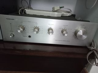 Giradischi Toshiba sintonizzatore amplificatore