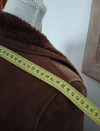 Chaquetón Piel Vuelta Talla 38