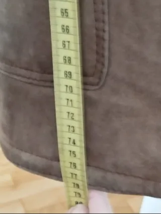 Chaquetón Piel Vuelta Talla 38