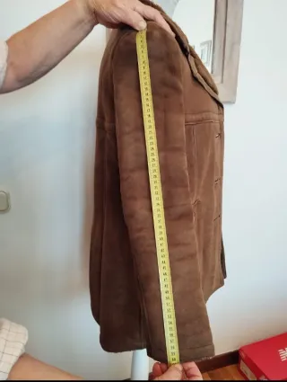 Chaquetón Piel Vuelta Talla 38