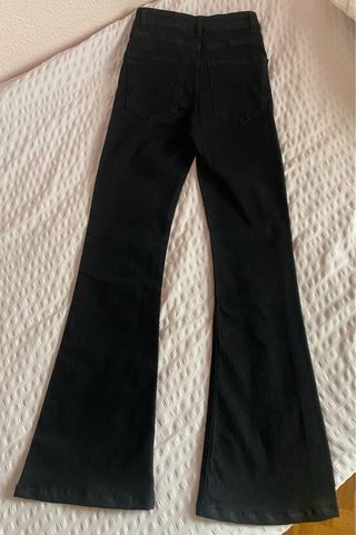Pantalones campana negros