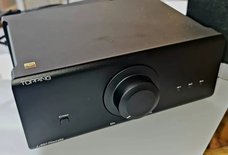 Topping LA90 Discrete Amplificador Negro