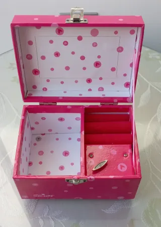 Joyero musical infantil rosa