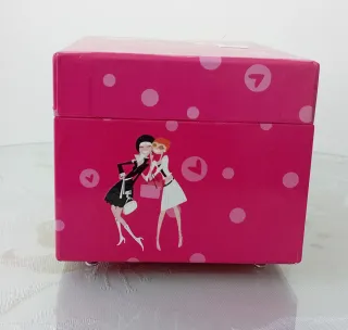 Joyero musical infantil rosa