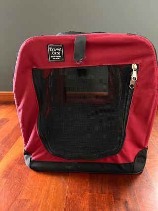 Transportín portátil plegable para perros y gatos