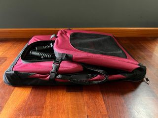 Transportín portátil plegable para perros y gatos