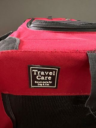 Transportín portátil plegable para perros y gatos