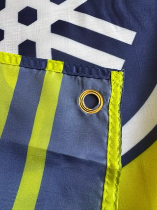 BANDERA DECORATIVA YAMAHA RACING LOGO MOTO