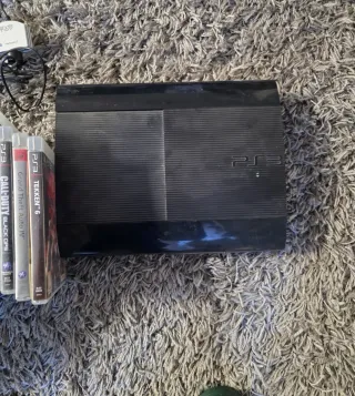 Consola PlayStation 3 Negra + Accesorios