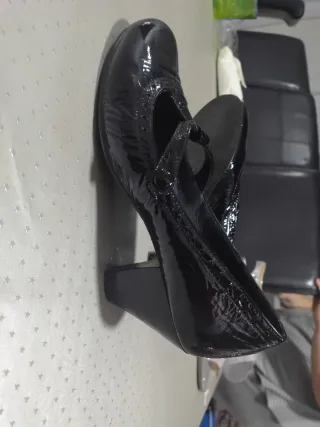 Zapatos SANSE negros tacón