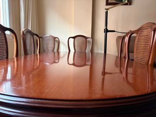 Mesa Comedor Extensible Clásica Madera