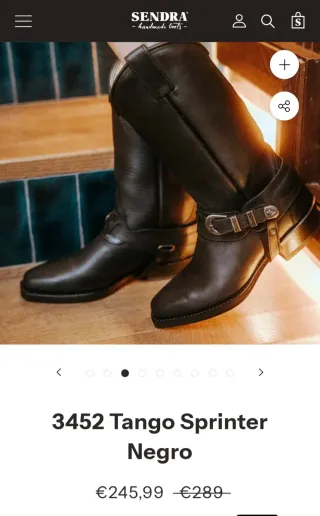 Botas Sendra Tango Mujer. Usada 2 veces.