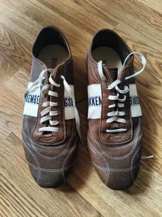 Bambas Bikkembergs Marrón y Beige