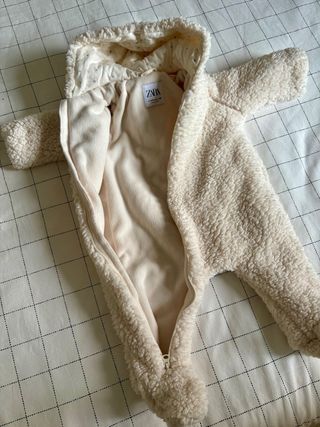 Buzo borreguito Zara 3-6 meses NUEVO