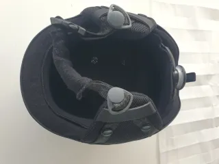 Casco esquí Wezde negro niños 9-12 años