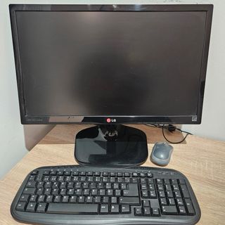 Mini PC ASUS + Pantalla LG + Teclado + Ratón