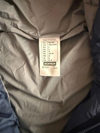 Chaqueta acolchada Quechua azul