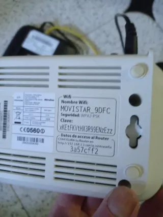 Router Movistar con mando