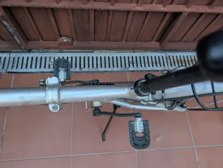 Bicicleta Plegable Plata